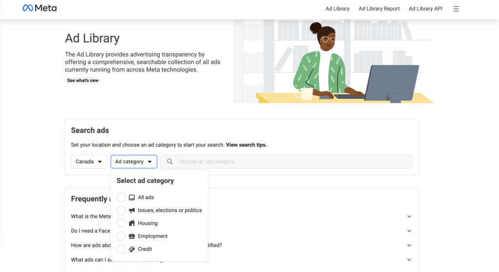 Facebook-ad-library - Jobs in Digital Marketing